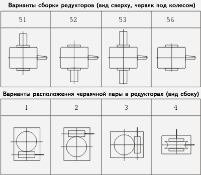 Схема сборки редуктора 2Ч-63